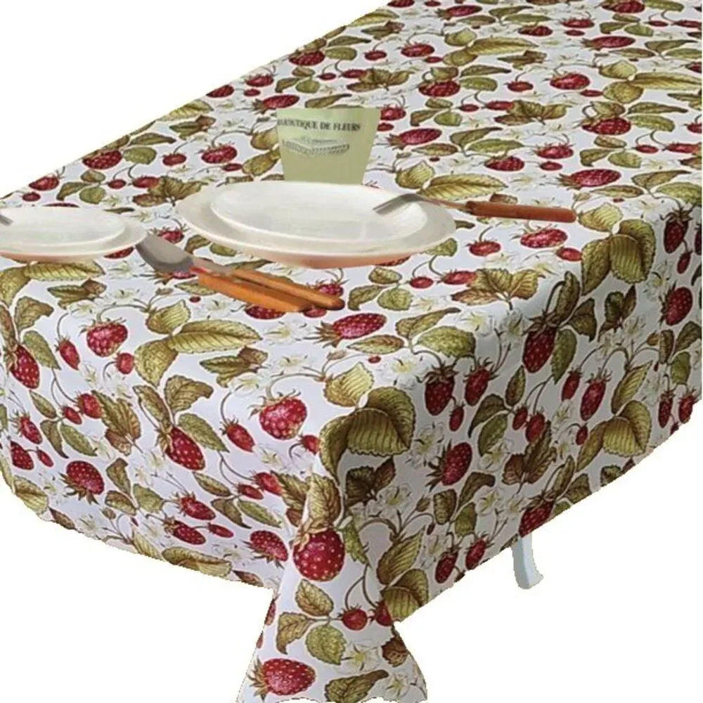 1 Printed Fabric Tablecloth, 70